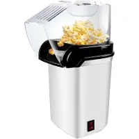 DNA Popcornmachine - Popcornmaker - Princess Popcornmachine - Wit - 17cm x 13cm x 25cm