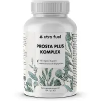 XTRA FUEL Prosta Plus Complex – 180 prostaat capsules hooggedoseerd – unieke formule met pompoenpit-, zaagpalm- en brandnetelwortelextract met zink, vitamine E & selenium
