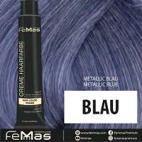 Femmas (Blauw) - Haarverf - Metallic - 100ml