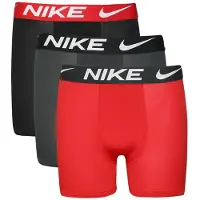 Nike Kids Onderbroek 'ESSENTIAL' donkergrijs / rood / zwart / wit