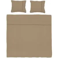 Town & Country Dekbedovertrek Harwich Sand Katoen-200 x 220 cm