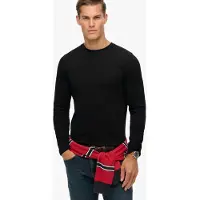 Superdry Shirt 'Essential' zwart