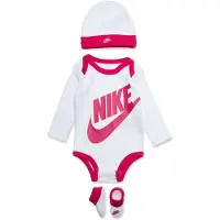 Nike Set 'Futura' karmijnrood / wit