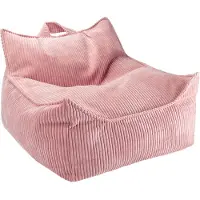 WigiWama Roze Mousse Zitzakstoel