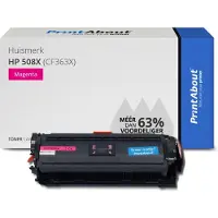 PrintAbout Toner 508X (CF363X) Magenta Hoge capaciteit geschikt voor HP