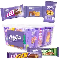 Milka maandpakket koekjes met chocolade