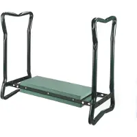 GartenMeister 2 in 1 XXL zit- en kniebank - belastbaar tot 150 kg - inclusief praktische gereedschapstas