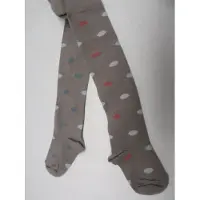 Noukie'S panty , collant taupe met stippen, 4 jaar /25