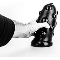 Bubble Toys - BooBoo - XXL Dildo - Zwart - Twee Maten Large