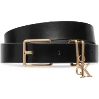 Calvin Klein Riem 'CK Monogram' zwart