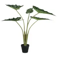 Ptmd collection PTMD Bloempot Alocasia - 60x76x80 cm - Polyester - Groen