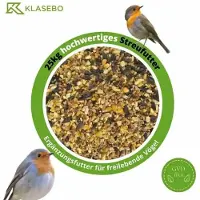 KLASEBO Vogelvoer 25kg Strooi- en Wintervoer Zadenmix