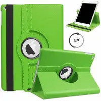 Ntech Hoes geschikt voor Apple iPad 10.2 (2019 / 2020 / 2021) 360° Draaibare Hoes - Groen