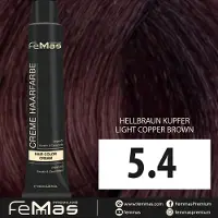 Femmas (5.4) - Haarverf - Lichtbruin Koper - 100ml
