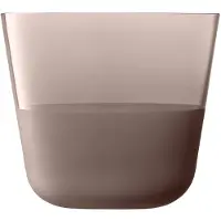 LSA International Arc Contrast Drink 26 Cl Pak Van 2 - Glazen tumblers Glas Earth - LAC08