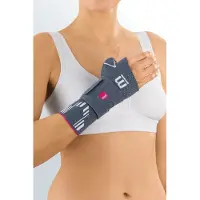 Medi GmbH & Co. KG - Manumed Active Polsbrace - Silver - Kant: Links, Maat (polsomtrek): Maat 2: 15 - 17 cm