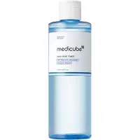 Medicube Zero Pore Toner I Exfoliating & Hydrating Blue Bottle Water Toner with AHA BHA PHA Niacinamide and Panthenol | Korean Skin Care for Pores