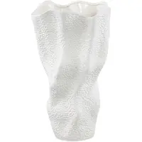 Ptmd - Vaas Violettee - Wit - 22x17x38cm