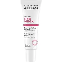 A-Derma Exomega Control Emollient Spf50+ 150ml Zonnebrandcrème Voor Het Gezicht