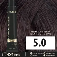 Femmas (5.0) - Haarverf - Intensief Lichtbruin - 100ml