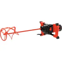 YATO Professionele Bouwmixer / Mortelmixer – 1850W – 2 Versnellingen – Inclusief Ø 160 mm Menggarde – M14