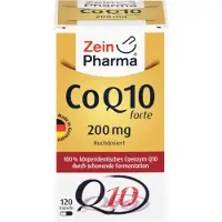 Zein Pharma - Germany GmbH ZeinPharma Coenzym Q10 forte, 200 mg capsules, 120 capsules
