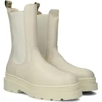 Scotch & Soda Dames Chelsea Boots Aubri Chelsea Long - Beige - Maat 38