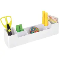 IDesign Wastafel organizer - Wit - Sorteervakken