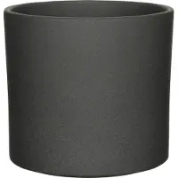Mica Decorations Bloempot Era Rond 21 Mat Donkergrijs Grijs Zand