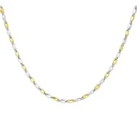 The Jewelry Collection Bicolor Gouden Collier 2 4208496