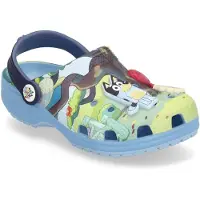 Crocs Open schoenen blauw / cappuccino / appel / rood