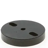 Oxloc Verhoger Zwart Rubber 57X10mm