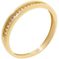 Orphelia RD-3019/53 - Ring - geelgoudkleurige 18 Karaat - Diamant 0.10 ct