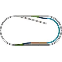 Piko h0 H0 Piko A-rails 55320 Uitbreidingsset Set C 1 set(s)