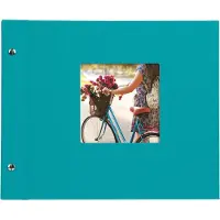 Goldbuch Bella Vista losbladig album 30x25 turquois