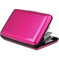 Go Go Gadget - Aluminium Creditcardhouder - Anti Skimming - Geldknip - Lichtgewicht Pasjeshouder - Roze