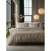 Sleeptime Pure dekbedovertrek Vintage - zand - Katoen - 140x220