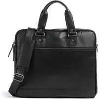 The Chesterfield Brand Montara Koffer Leer 37 cm Laptop compartiment zwart