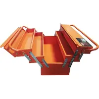 Cardinale Gereedschapskist, type Ideal Star, met 5 compartimenten, afmetingen 450x210x200 mm
