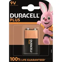 Duracell Plus 9V Blok Batterij - 6LR61