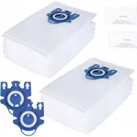 Rosfix Stofzuigerzak Vervanging Set - 24 Stuks, 4 Filters in- & Uitlaat - Microvezel 99,9%
