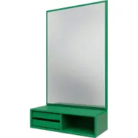 Montana Glance Wandspiegel Met Schap - Wandspiegels Spiegelglas Parsley - GLANCE 152-PARSLEY