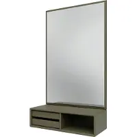 Montana Glance Wandspiegel Met Schap - Wandspiegels Spiegelglas Oregano - GLANCE 139-OREGANO