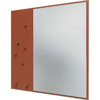 Montana Memo Wall Mirror With Notice Board - Wandspiegels Spiegelglas Hazelnut - MEMO 146-HAZELNUT