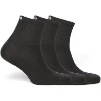 Björn Borg Sports Mid Ankle Socks 3-pack Zwart | Maat: 43-46