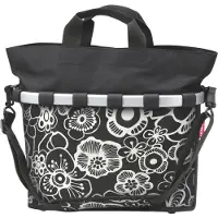 Klickfix Bikebasket Oval M Fleurs || Maat: 17