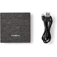 Nedis Qi draadloze oplader zwart - 10W
