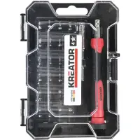 Kreator ratelschroevendraaier set KRTH20006 - 26-delig - magnetisch