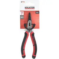 Kreator KRTH60701 gebogen punttang 150mm - chroom-vanadium