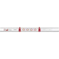 Kreator KRTH70302 liniaal 750 mm - aluminium - waterpas - 4 luchtbellen